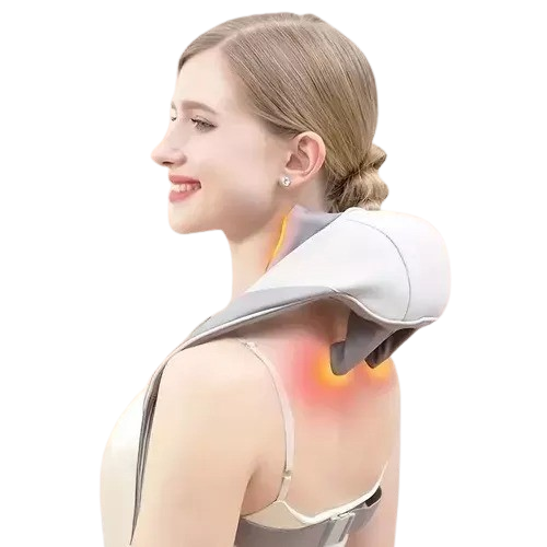Professional Wireless Neck Shoulder Back Massager | جهاز تدليك الرقبة والكتف والظهر اللاسلكي الاحترافي