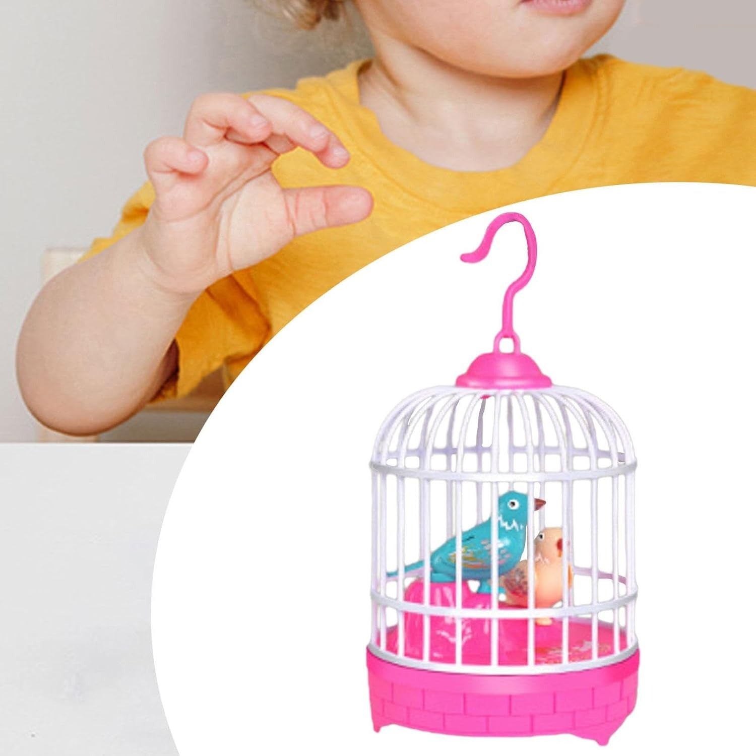 Electric Sound Activated Bird Cage | قفص طيور كهربائي يعمل بالصوت