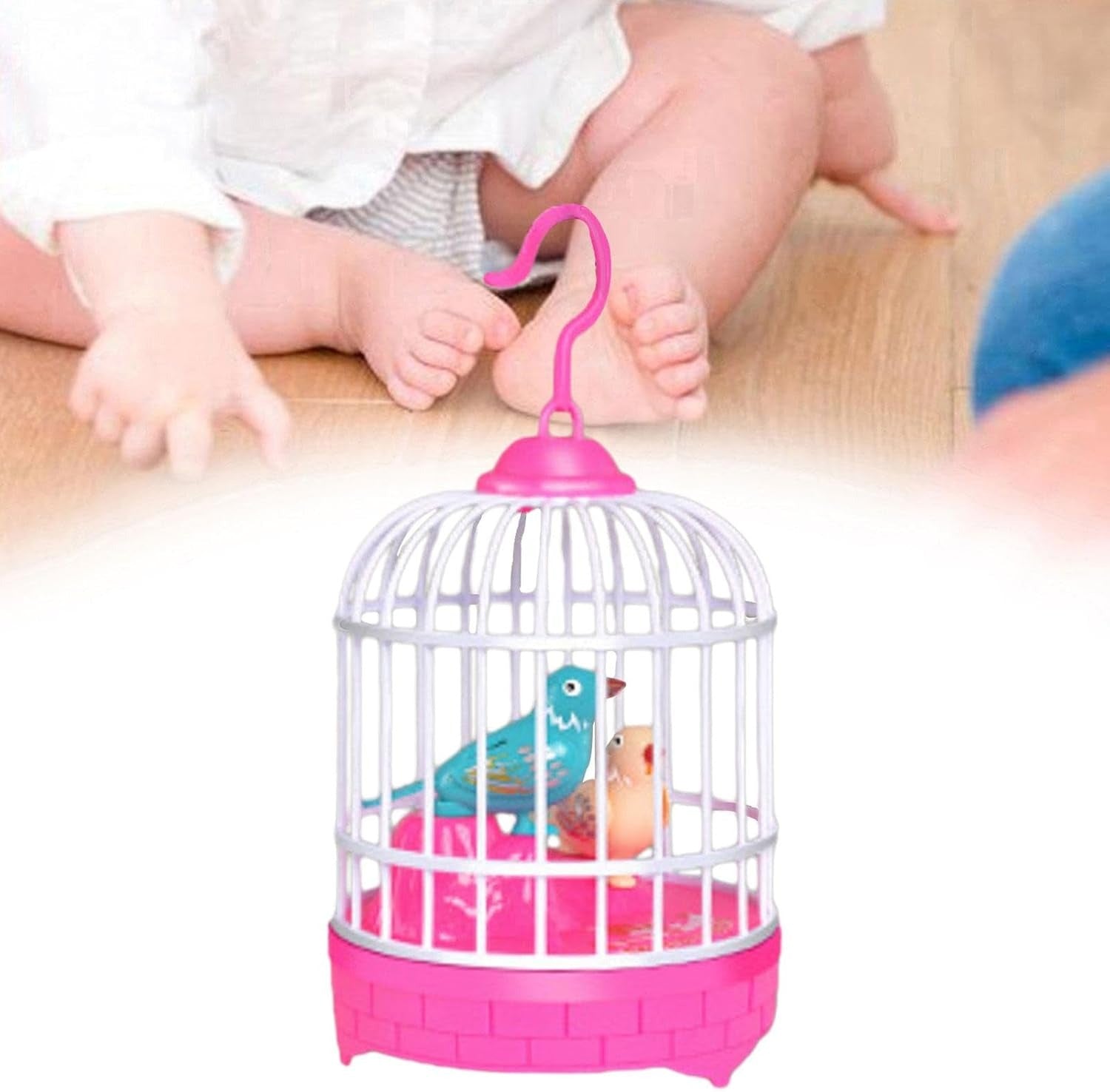 Electric Sound Activated Bird Cage | قفص طيور كهربائي يعمل بالصوت
