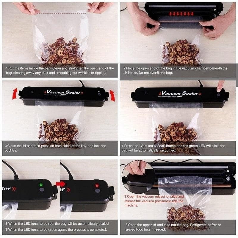Vacuum Sealer Machine for Food | آلة تغليف الطعام بالتفريغ