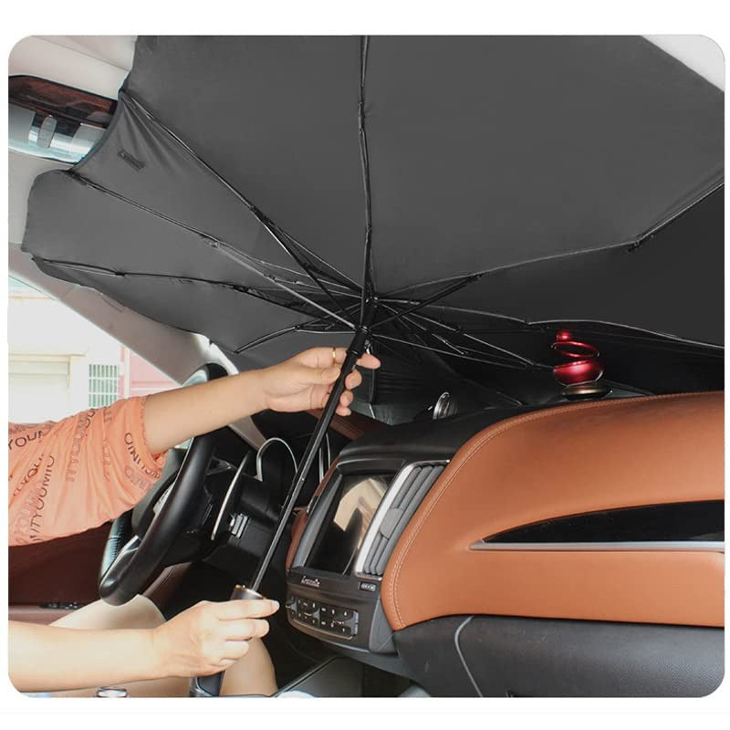 Car Windshield Sun Shade Umbrella ------- مظلة واقية من الشمس للزجاج الأمامي للسيارة