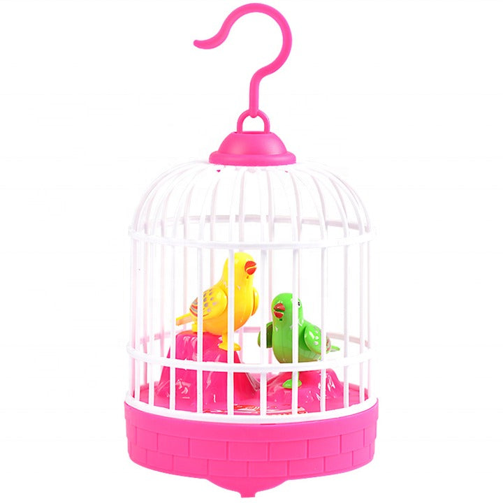 Electric Sound Activated Bird Cage | قفص طيور كهربائي يعمل بالصوت